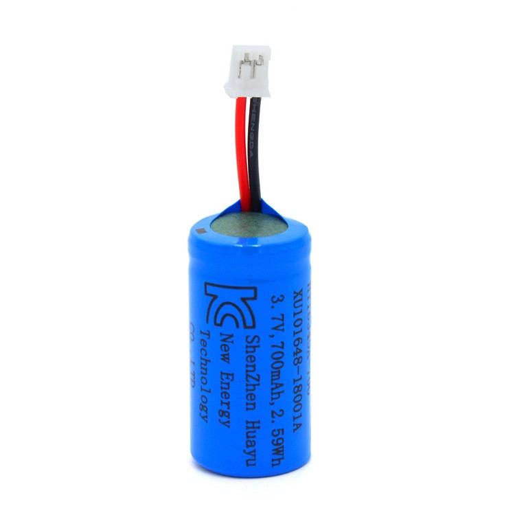 16340 3.7V 700mAh Lithium Battery