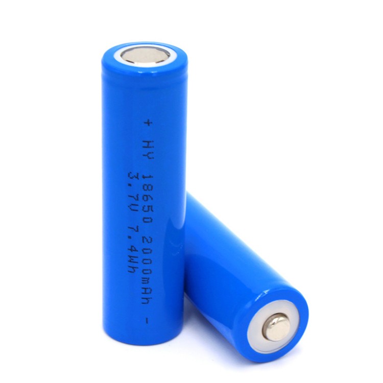 18650 3.7V 2000mAh Lithium Battery