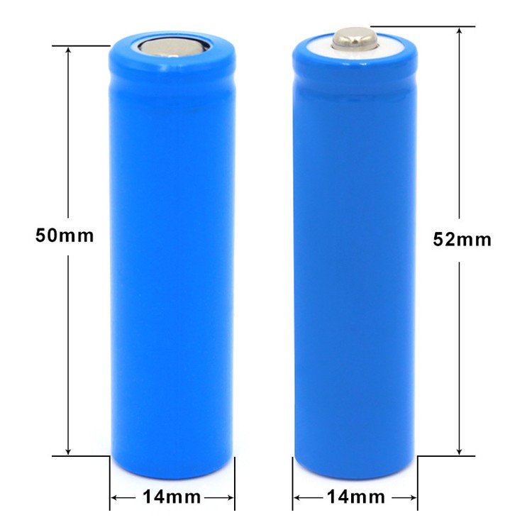 14500 3.7V 800mAh Lithium Battery