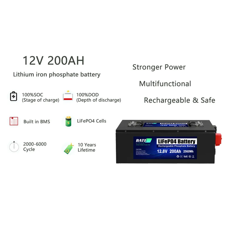 12v 200ah LifePO4 Battery