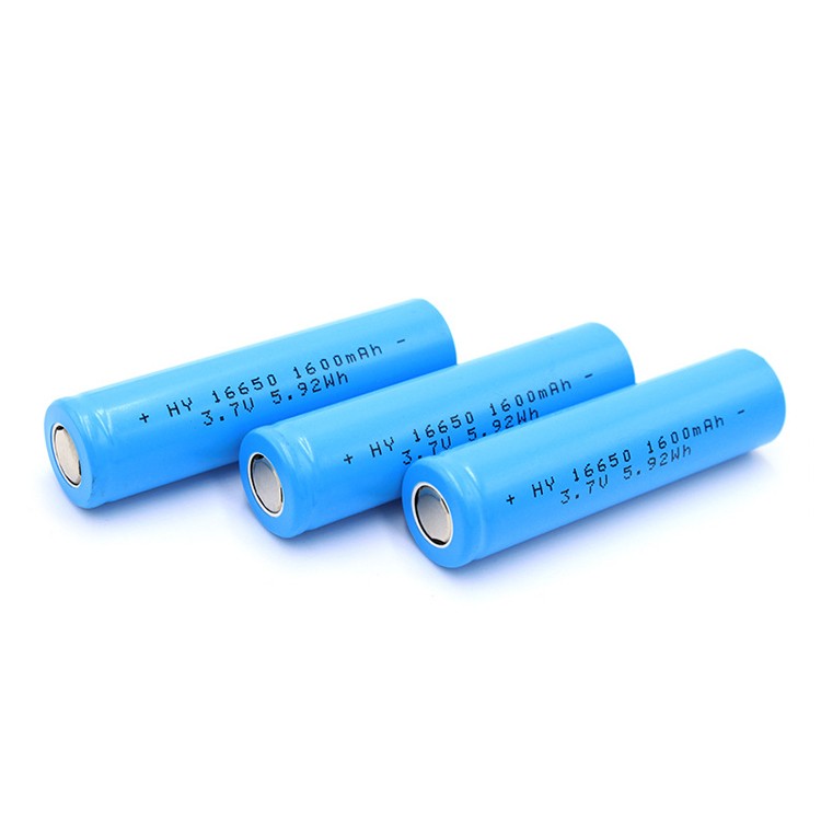 16650 3.7V 1600mAh Lithium Battery