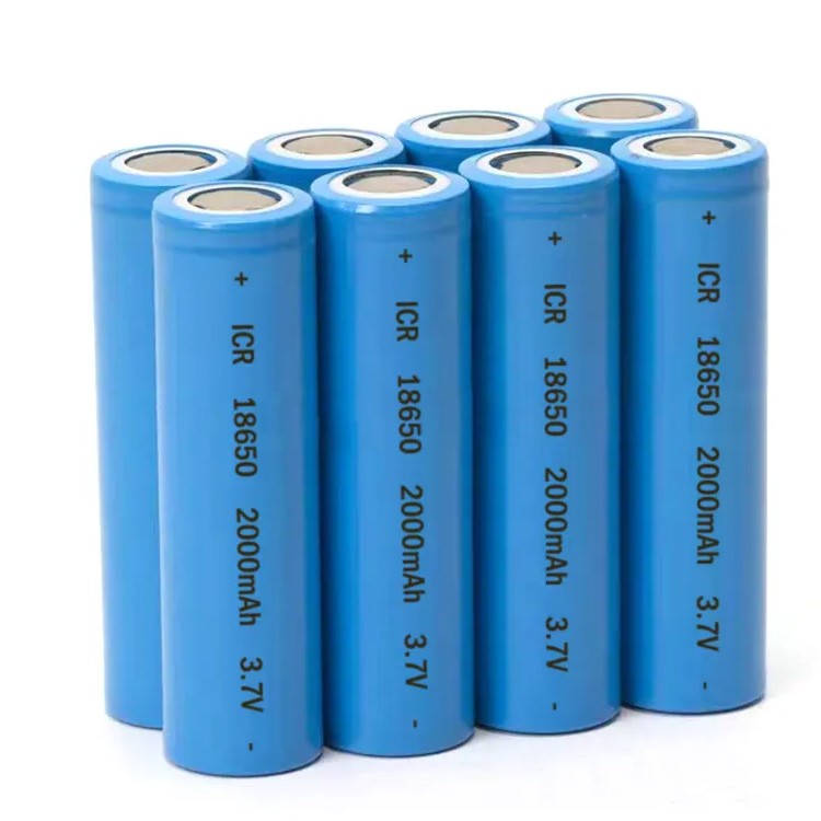 18650 3.7V 2000mAh Lithium Battery