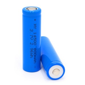 14500 3.7V 800mAh Lithium Battery