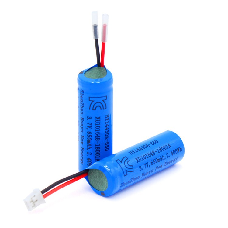 14430 3.7V 650mAh Lithium Battery