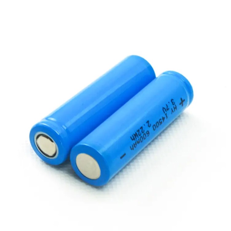 14500 3.7V 600mAh Lithium Battery