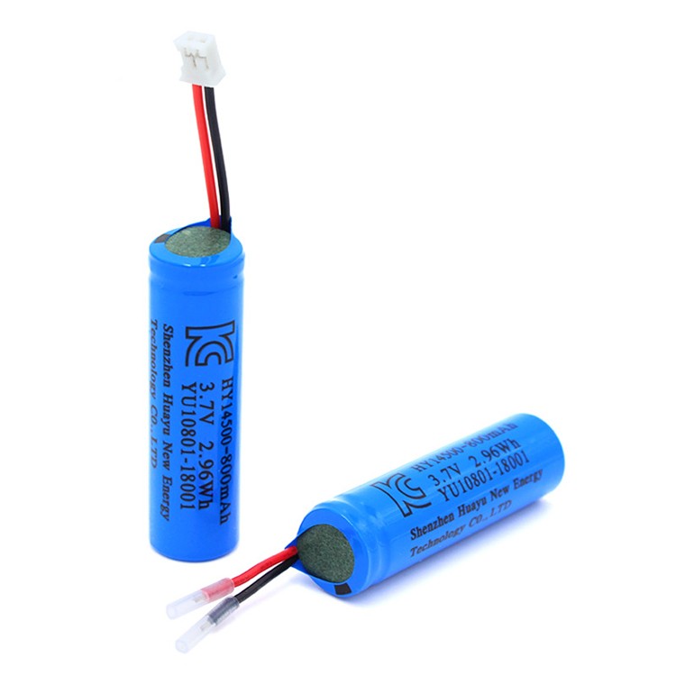 14500 3.7V 800mAh Lithium Battery