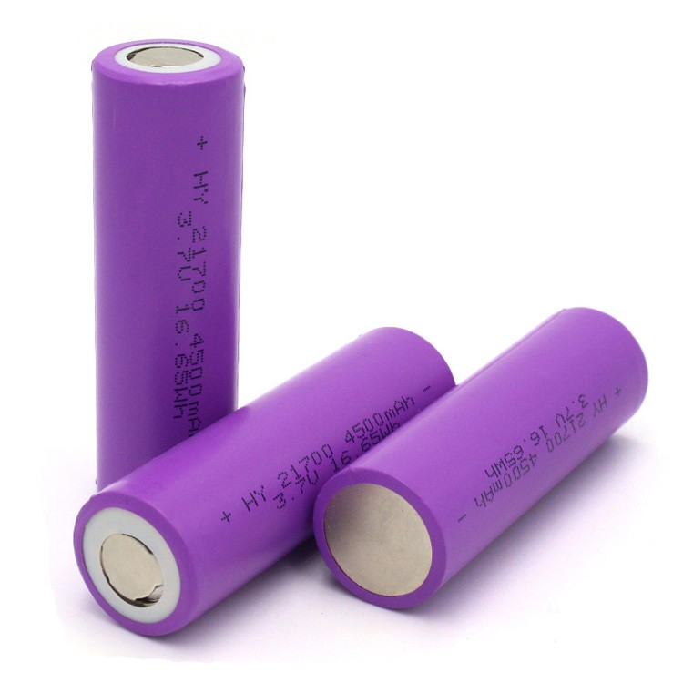 21700 3.7V 4500mAh Lithium Battery