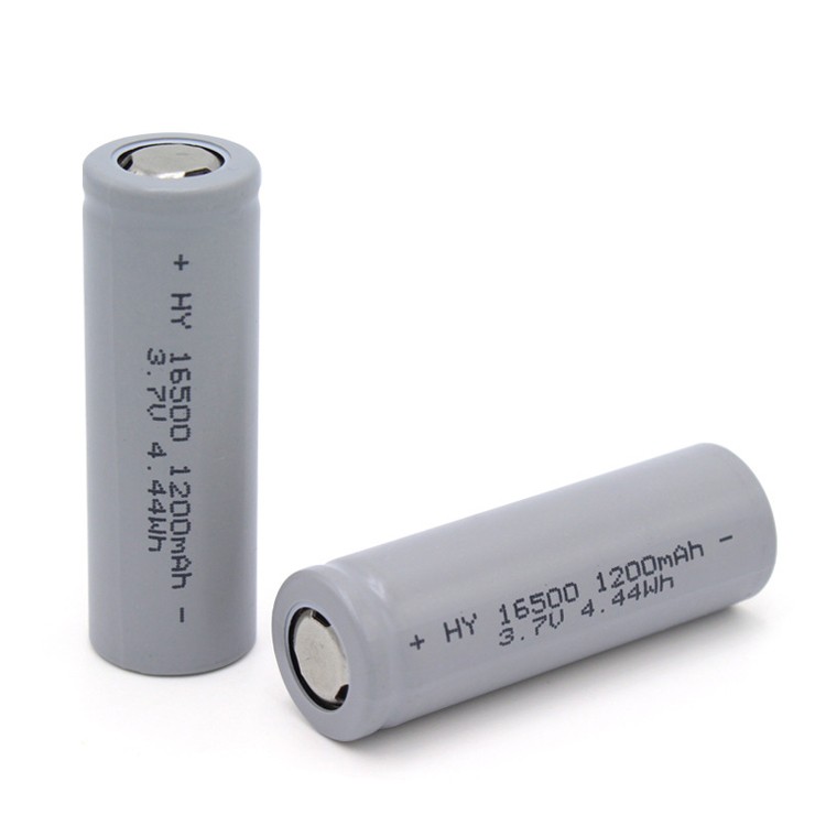 16500 3.7V 1200mAh Lithium Battery