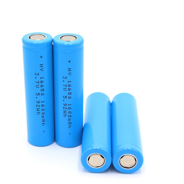 16650 3.7V 1600mAh Lithium Battery