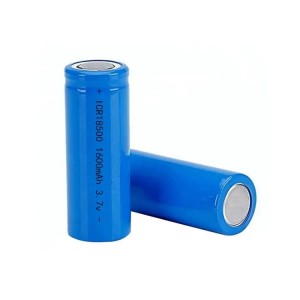 18500 3.7V 1600mAh Lithium Battery